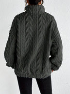 Zoe | Quarter-Zip Sweater