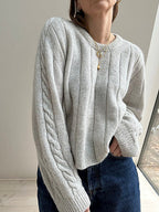 Kit de tricot - Braidy Loop Sweater par Other Loops_