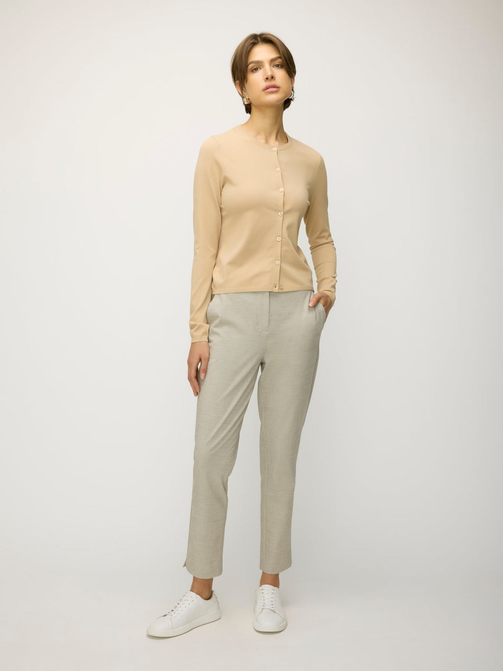Farrah Fitted Sweater Cardigan