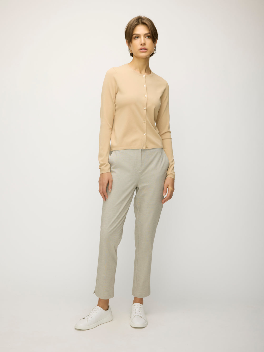 Farrah Fitted Sweater Cardigan