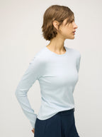 Farrah Slim Fit Long Sleeve Crewneck Sweater