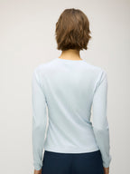 Farrah Slim Fit Long Sleeve Crewneck Sweater