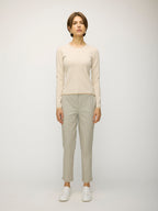 Farrah Slim Fit Long Sleeve Crewneck Sweater