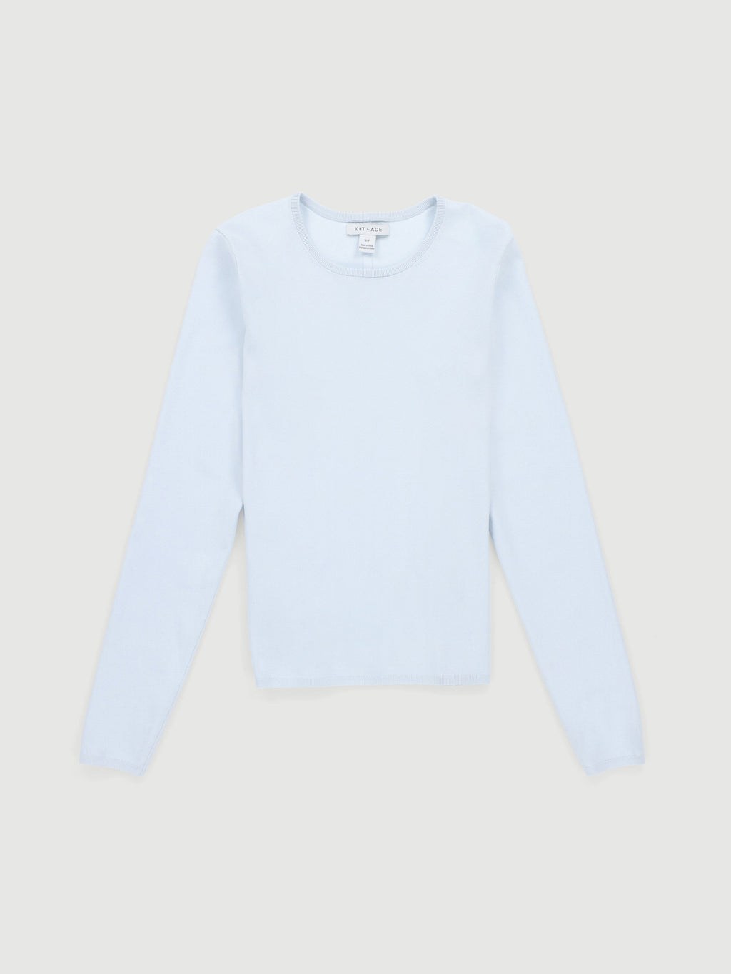 Farrah Slim Fit Long Sleeve Crewneck Sweater