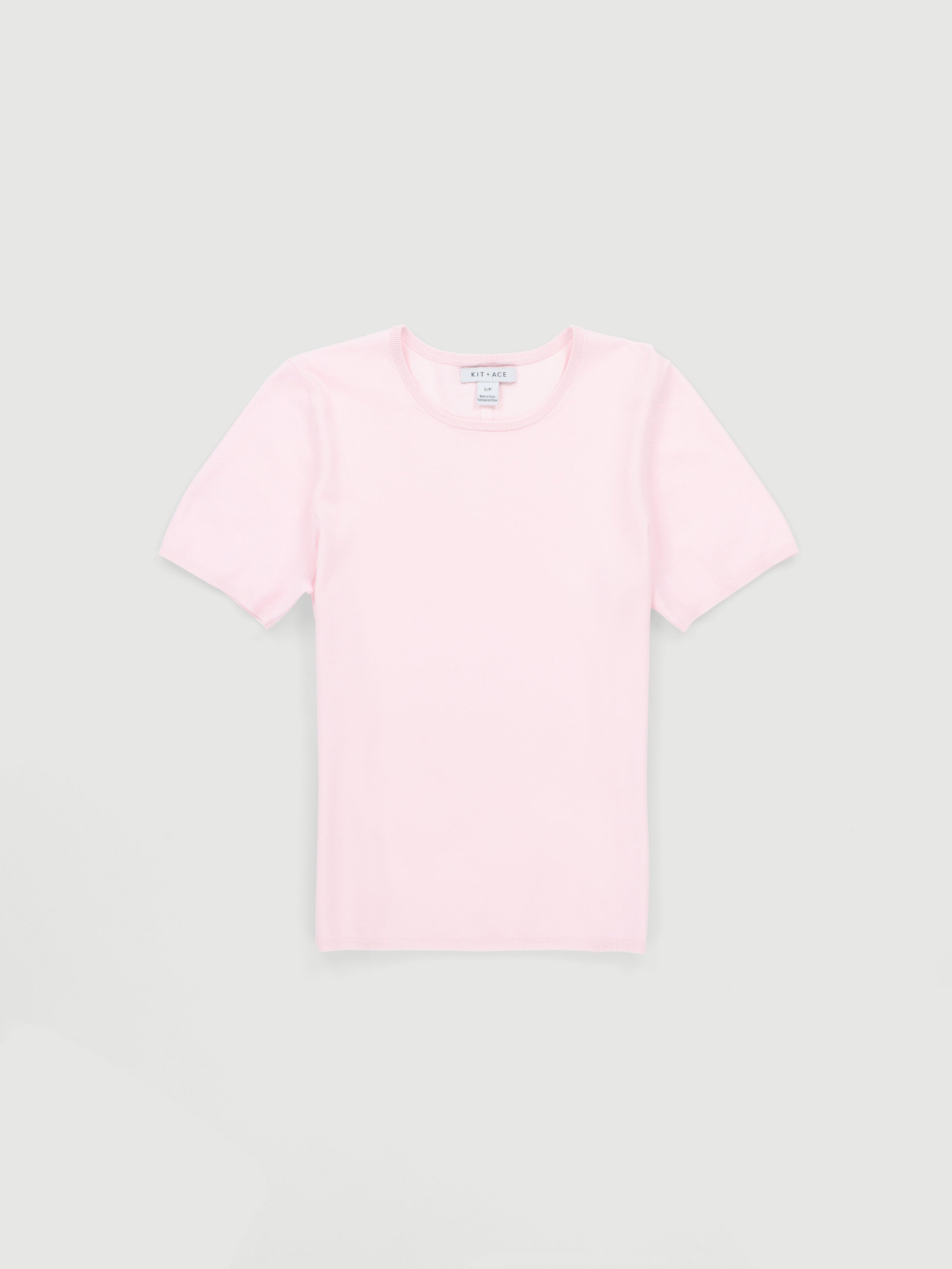 Farrah Slim Fit Short Sleeve Crewneck Sweater
