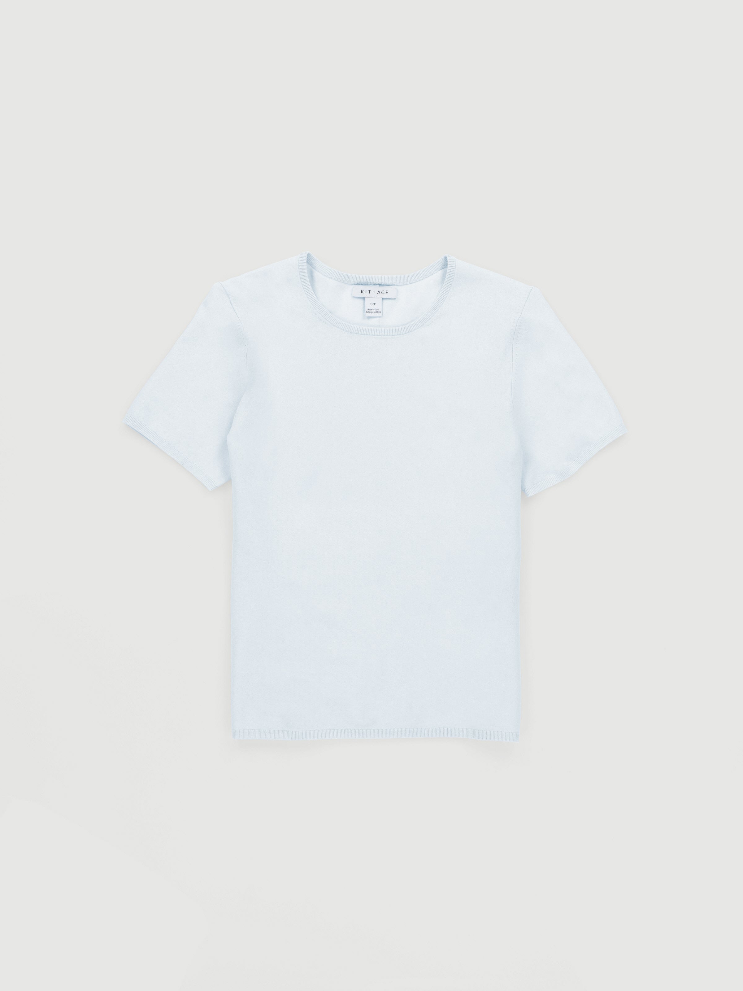 Farrah Slim Fit Short Sleeve Crewneck Sweater