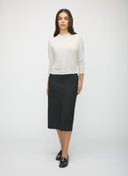 Cotton Cashmere Crewneck
