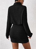 Clara | Ribbed Sweater-Dress